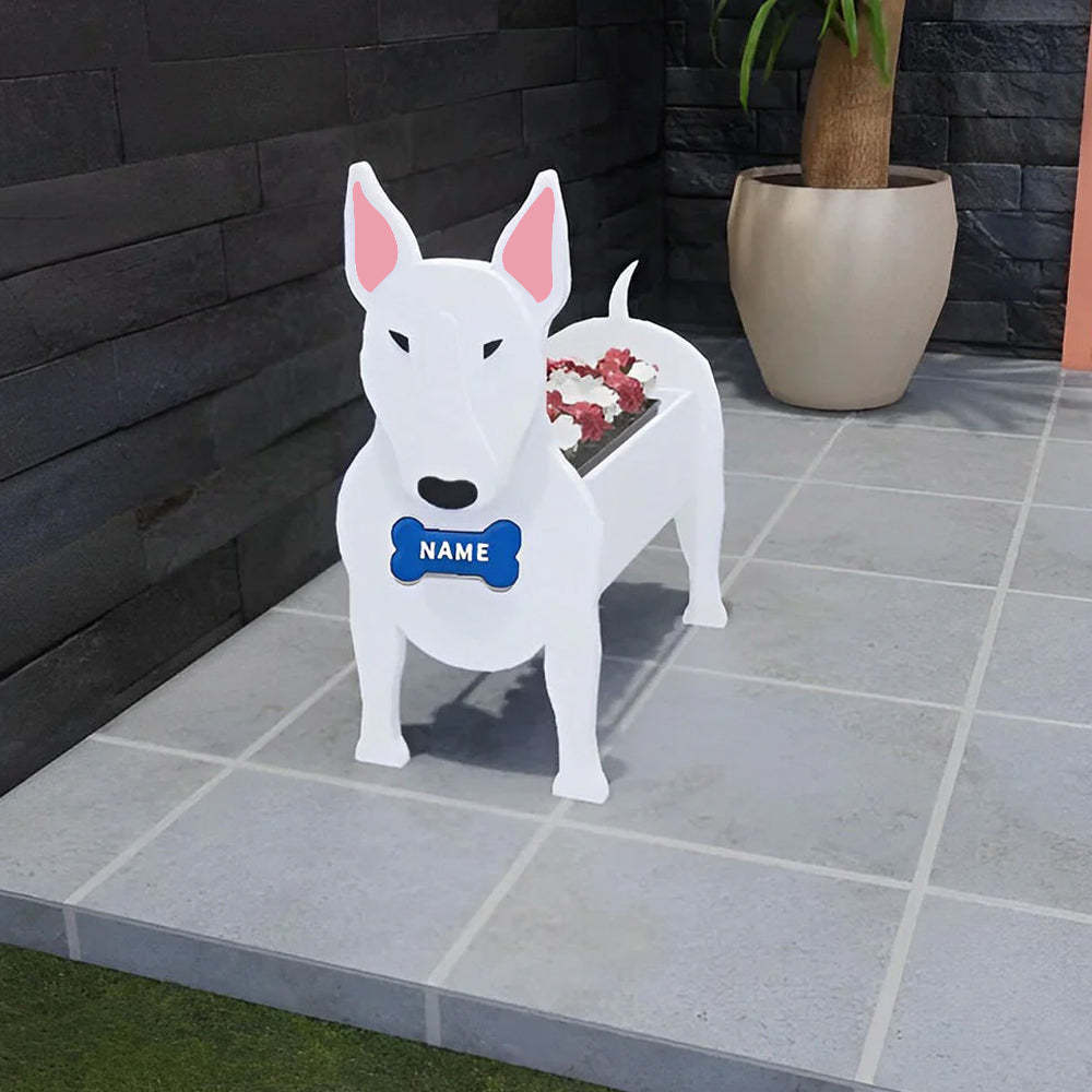 Bull Terrier Planter-PLAWLTD