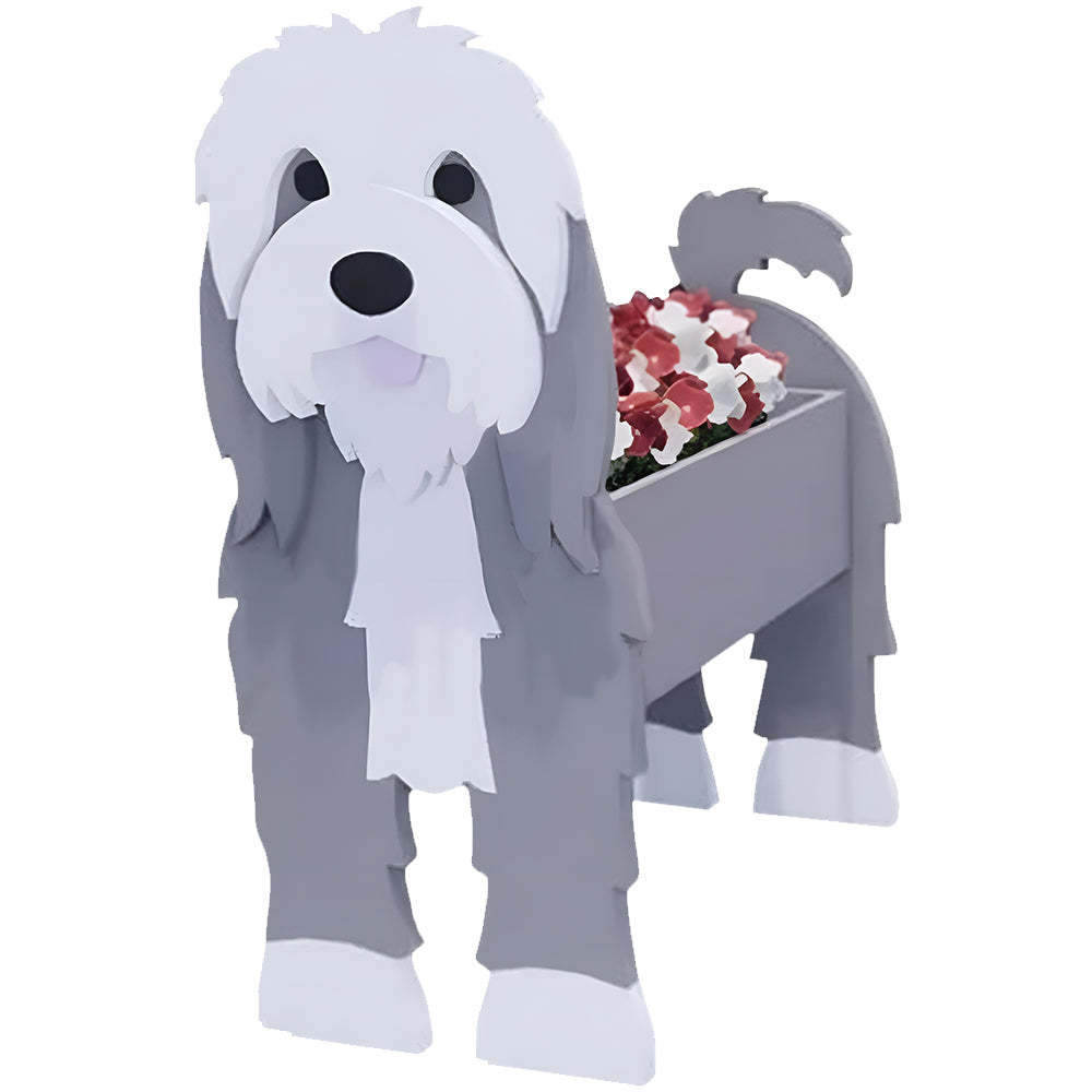Collie Bearded Planter-PLAWLTD