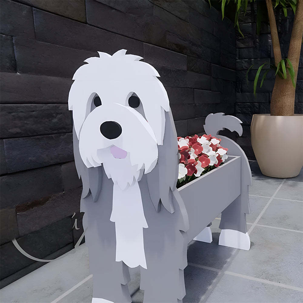 Collie Bearded Planter-PLAWLTD