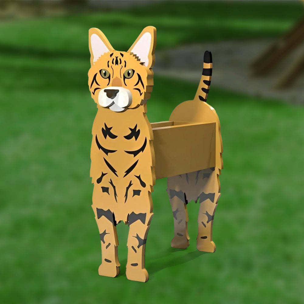 Bengal Cat Planter-PLAWLTD