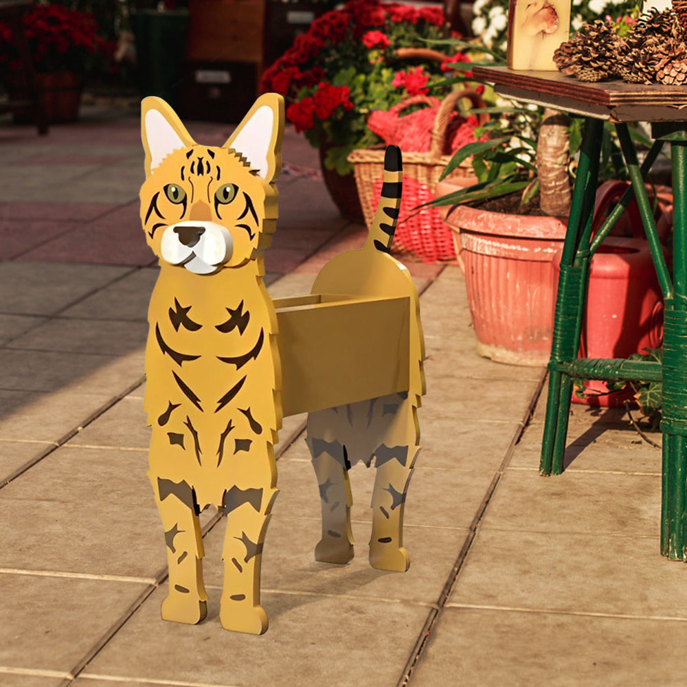Bengal Cat Planter-PLAWLTD