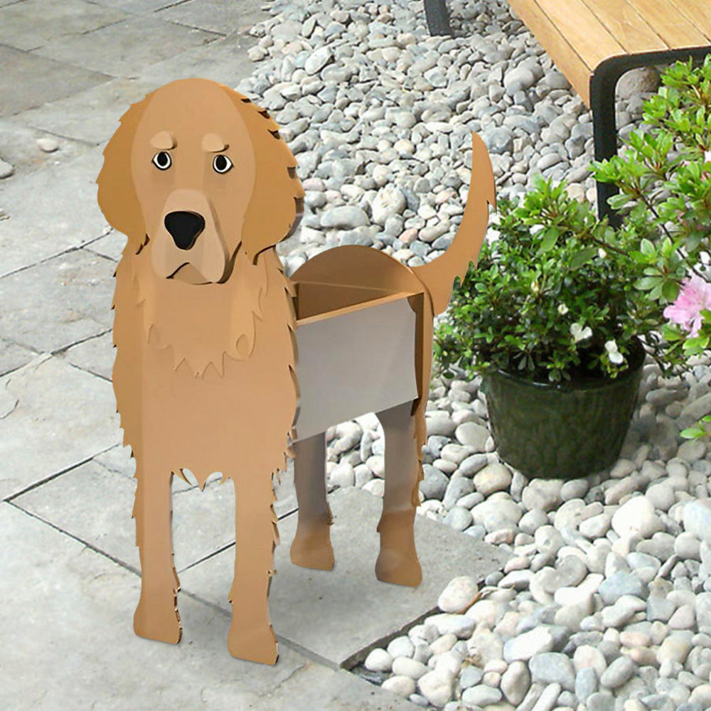 Golden Retriever Planter-PLAWLTD