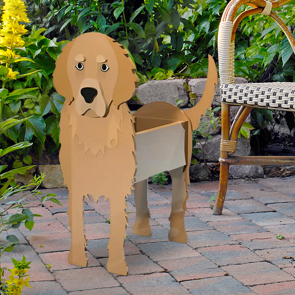 Golden Retriever Planter-PLAWLTD