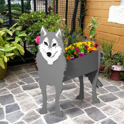 Grey Wolf Planter-PLAWLTD