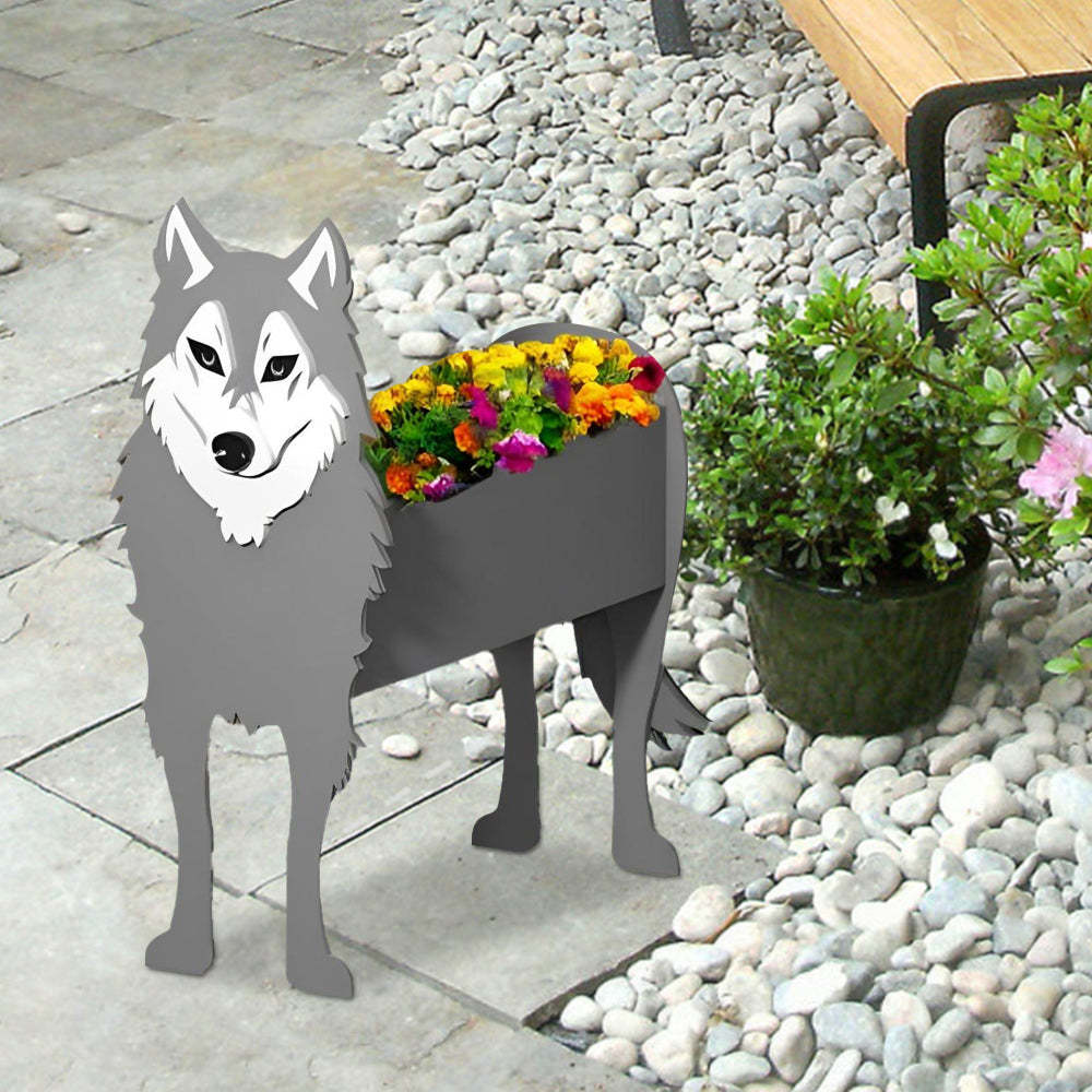Grey Wolf Planter-PLAWLTD