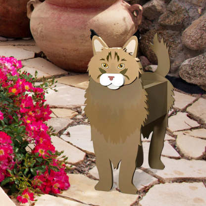 Maine Coon Planter-PLAWLTD
