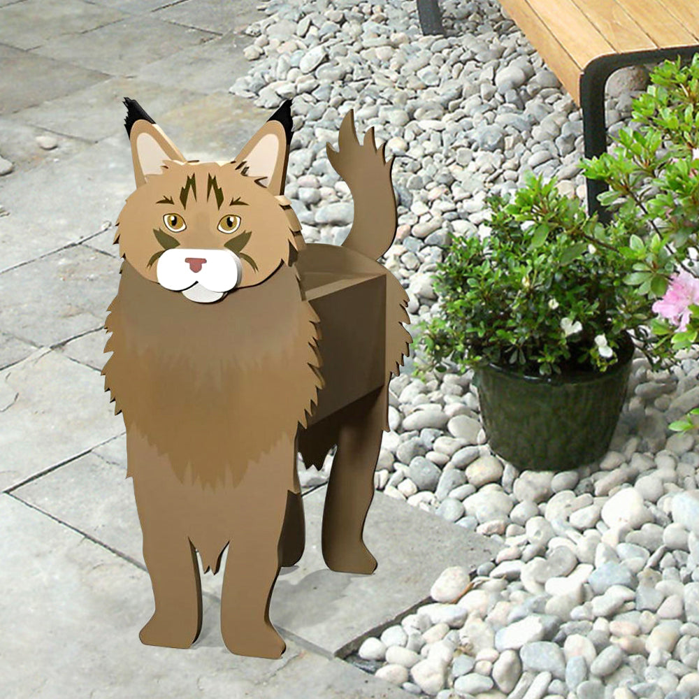 Maine Coon Planter-PLAWLTD