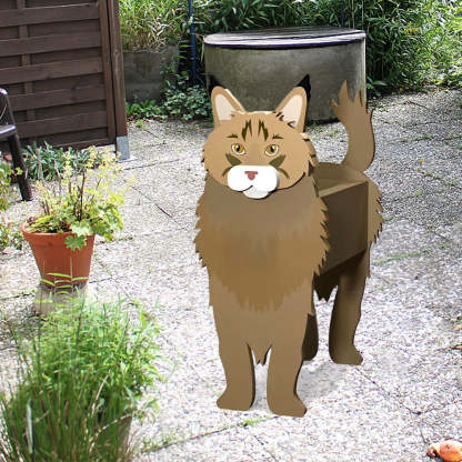 Maine Coon Planter-PLAWLTD