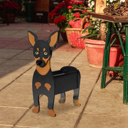 Mini Dobermann Planter-PLAWLTD