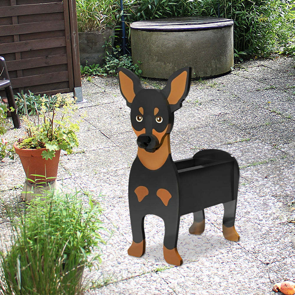 Mini Dobermann Planter-PLAWLTD