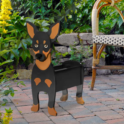 Mini Dobermann Planter-PLAWLTD