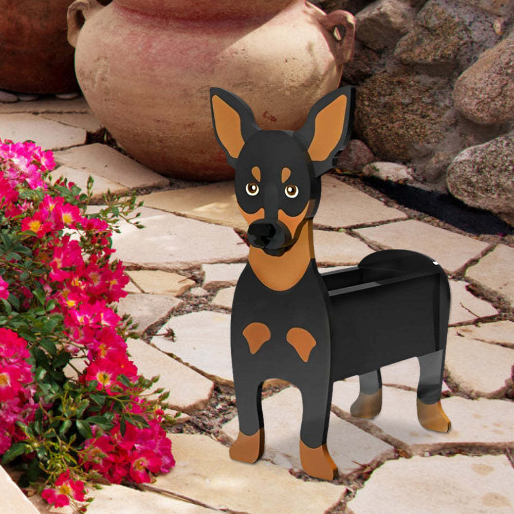 Mini Dobermann Planter-PLAWLTD