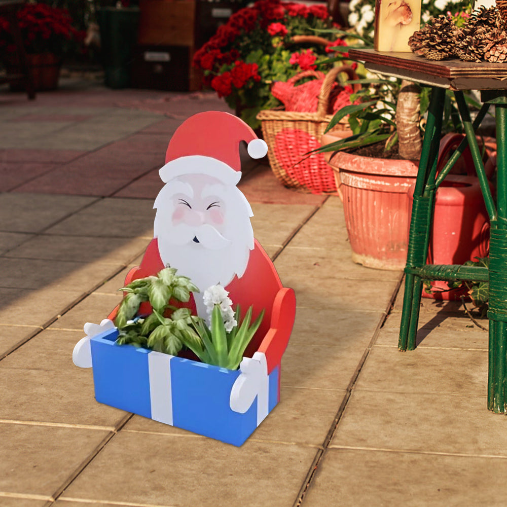 Santa Planter Christmas Planter-PLAWLTD