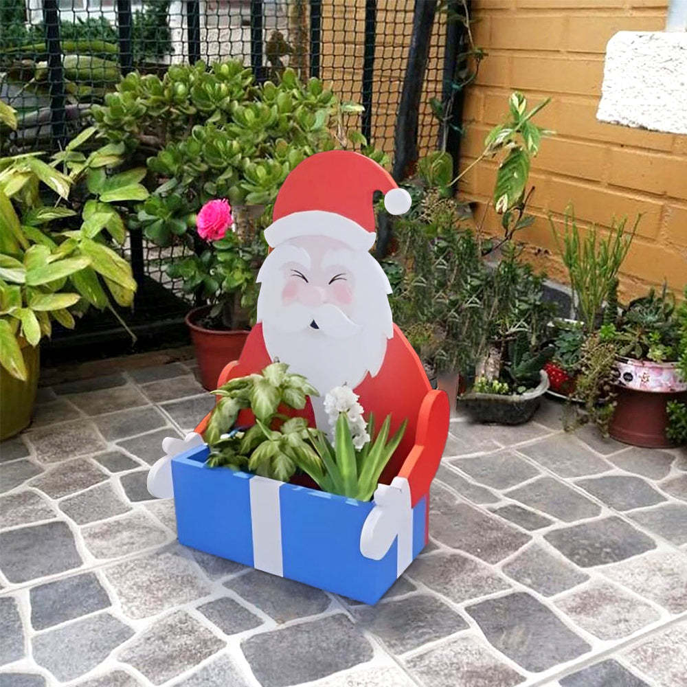 Santa Planter Christmas Planter-PLAWLTD