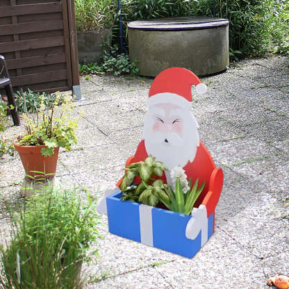 Santa Planter Christmas Planter-PLAWLTD