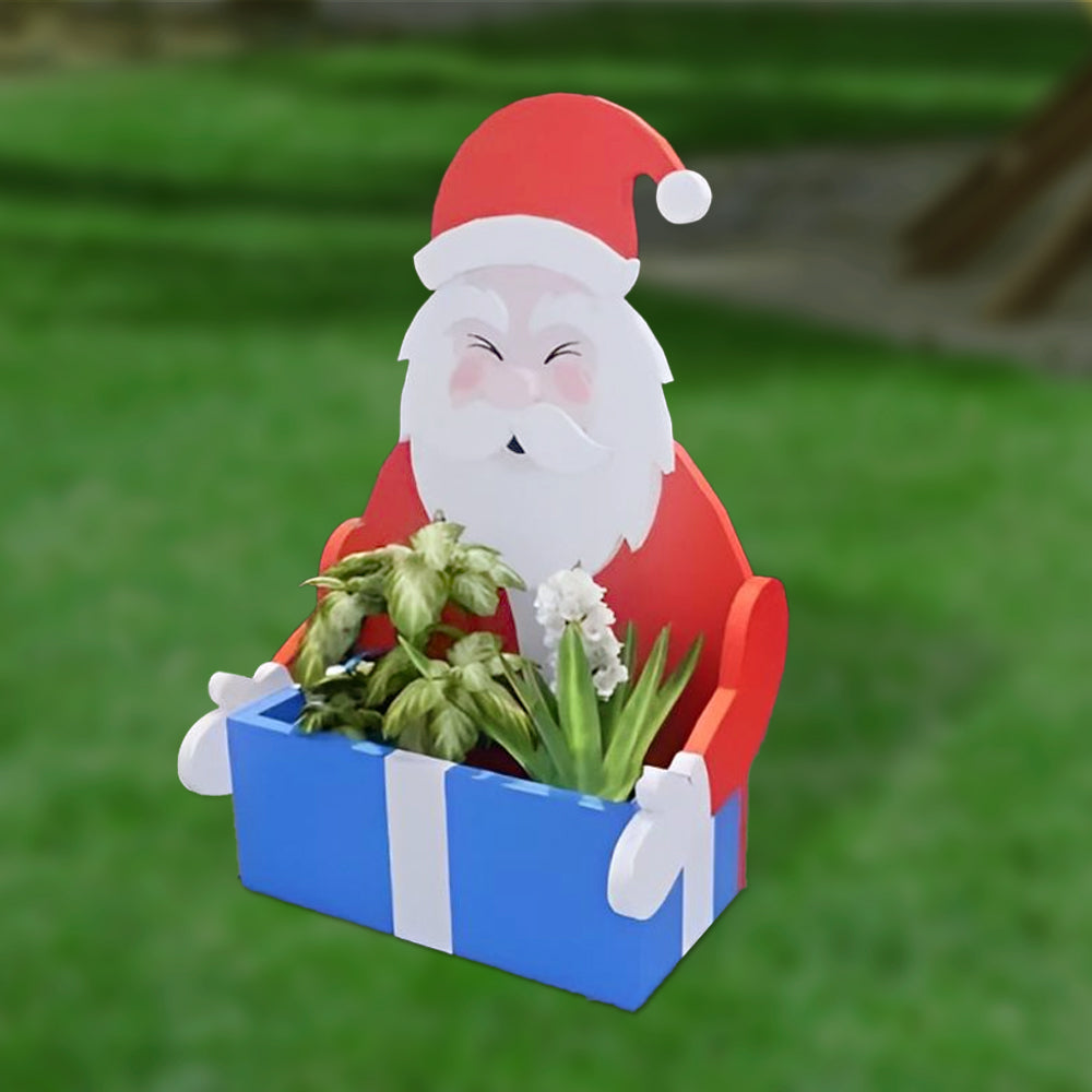 Santa Planter Christmas Planter-PLAWLTD