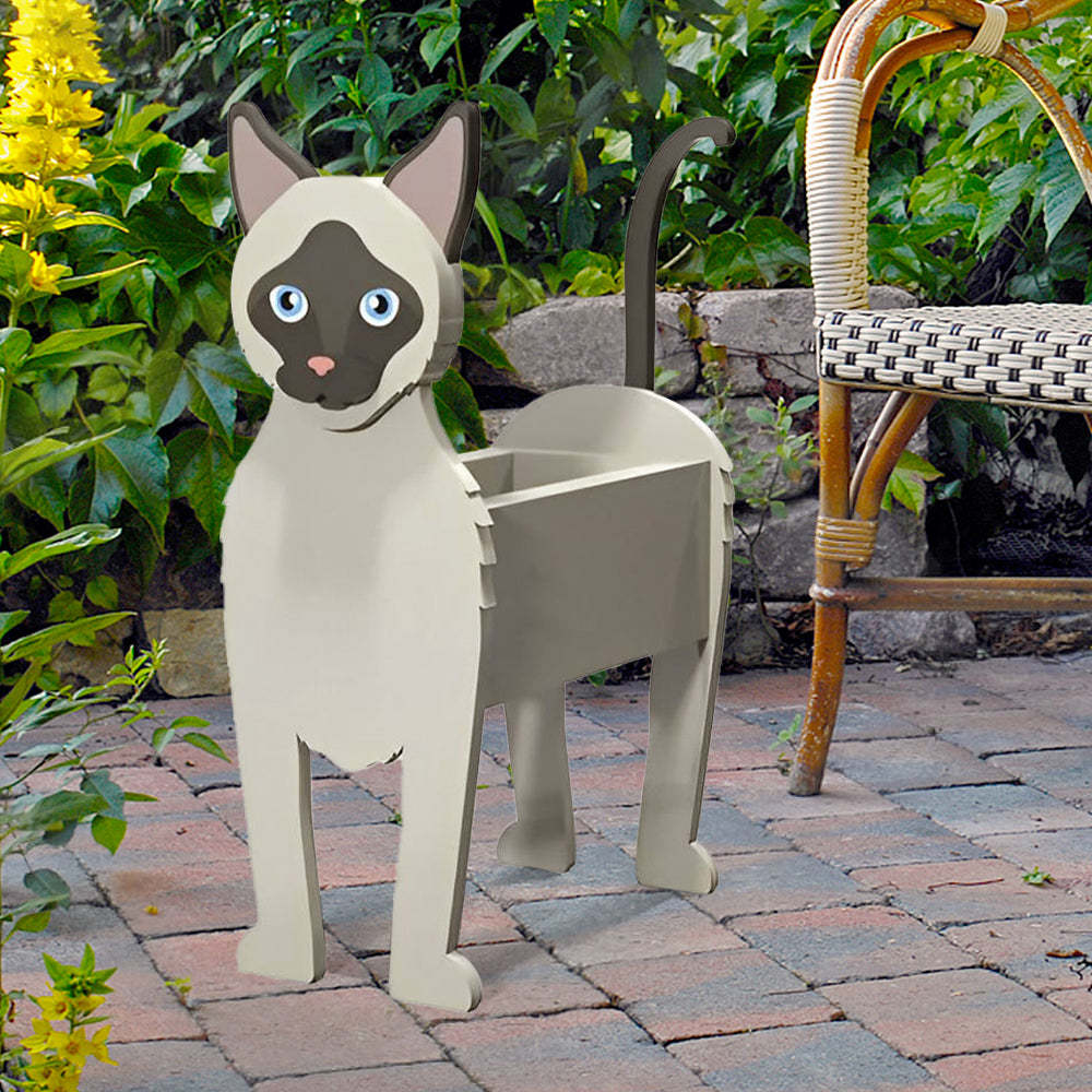 Siamese Cat Planter-PLAWLTD