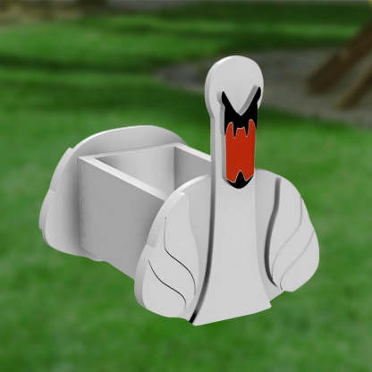 Swan Planter-PLAWLTD