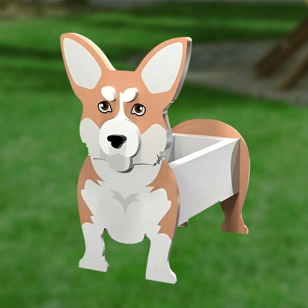 Welsh Corgi Planter-PLAWLTD
