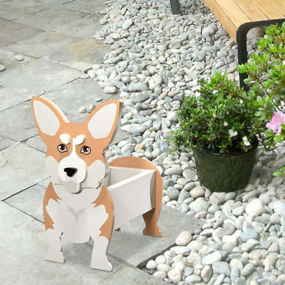 Welsh Corgi Planter-PLAWLTD