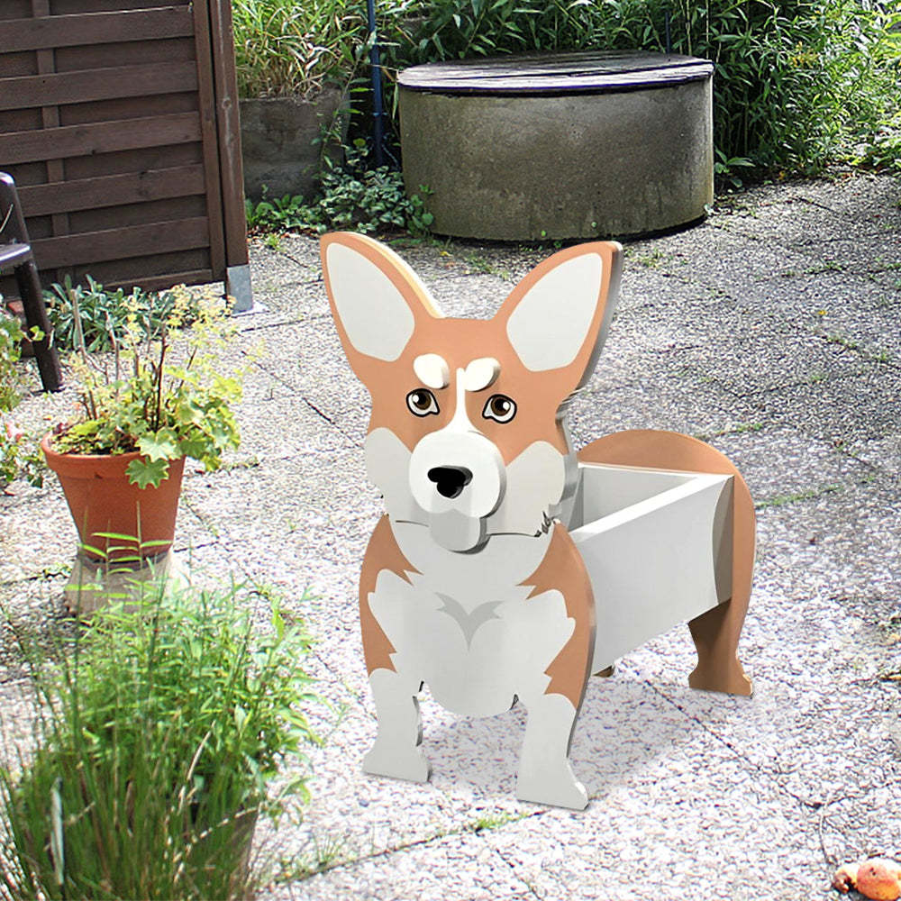 Welsh Corgi Planter-PLAWLTD