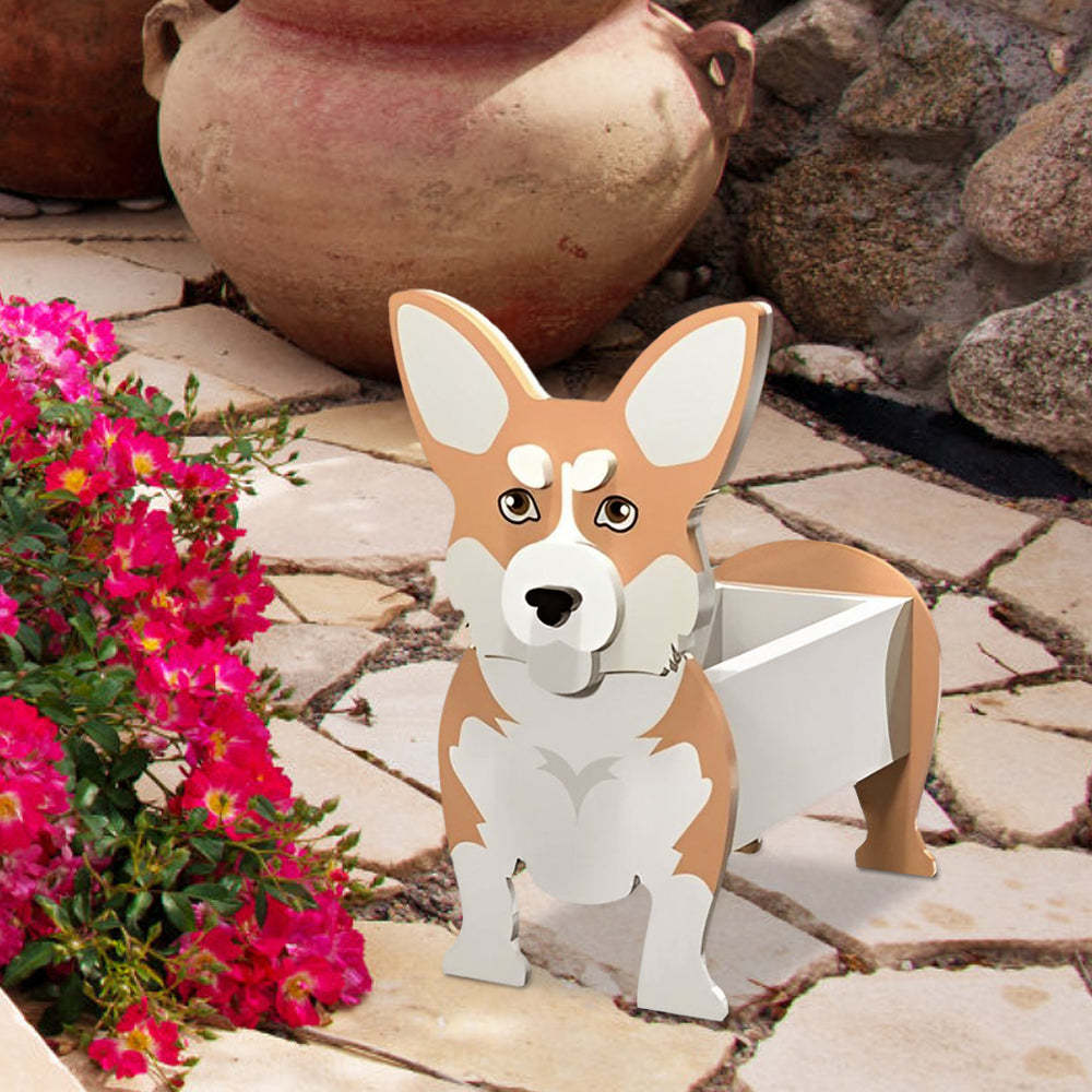 Welsh Corgi Planter-PLAWLTD