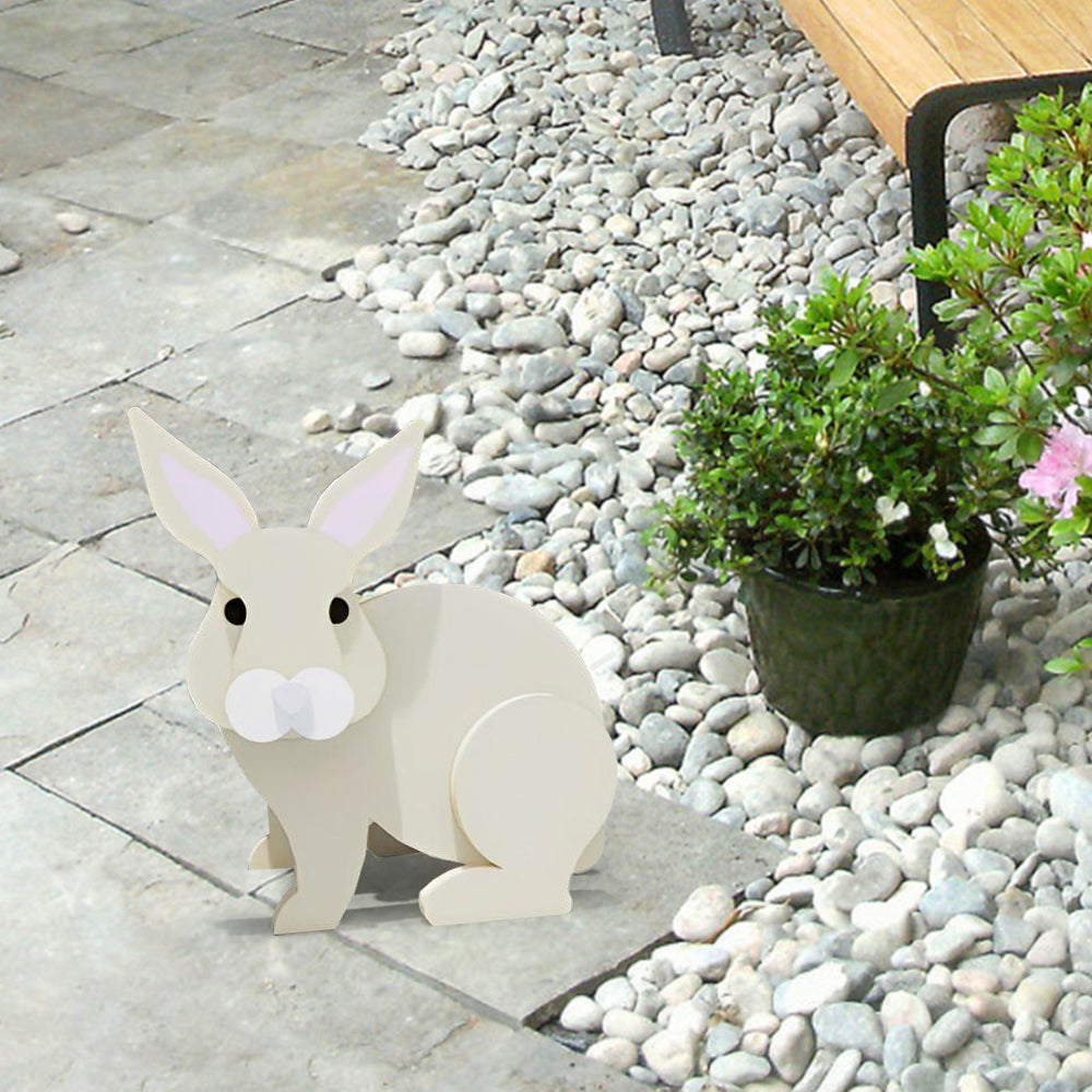 Yellow Rabbit Planter-PLAWLTD