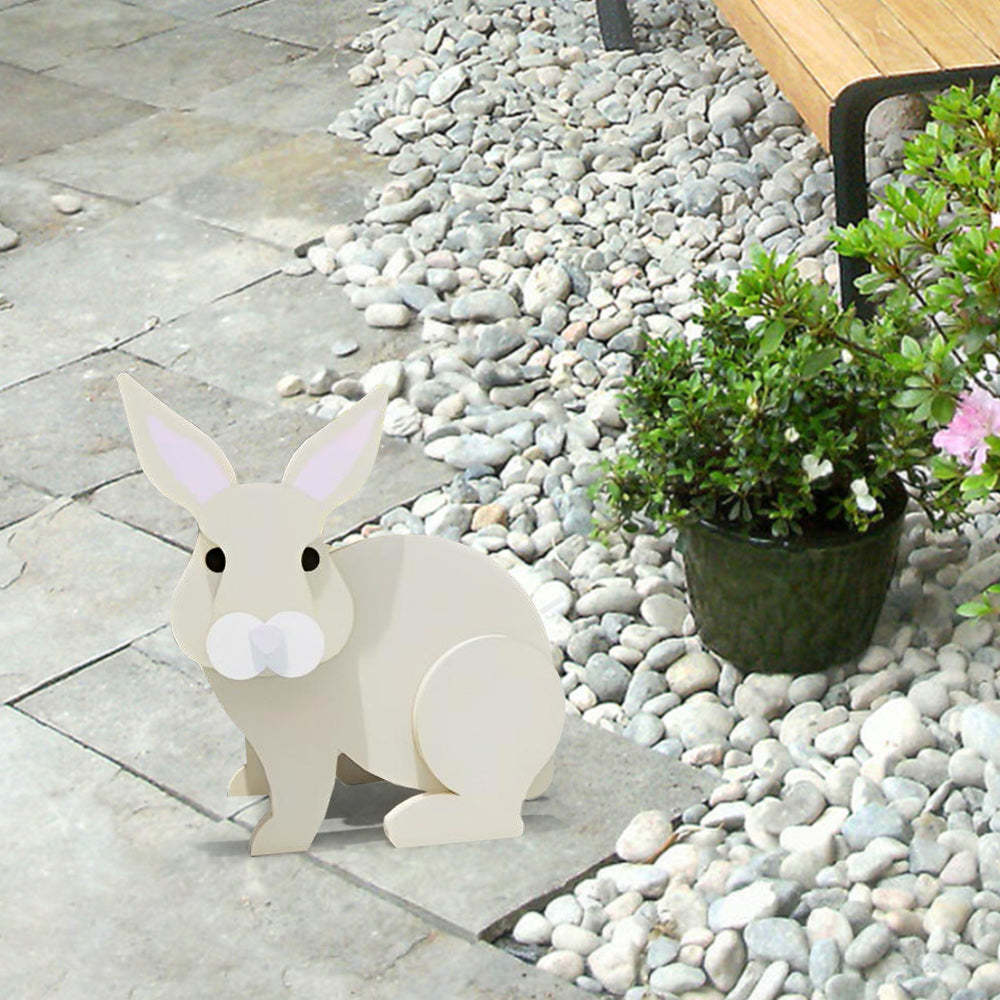 Yellow Rabbit Planter-PLAWLTD