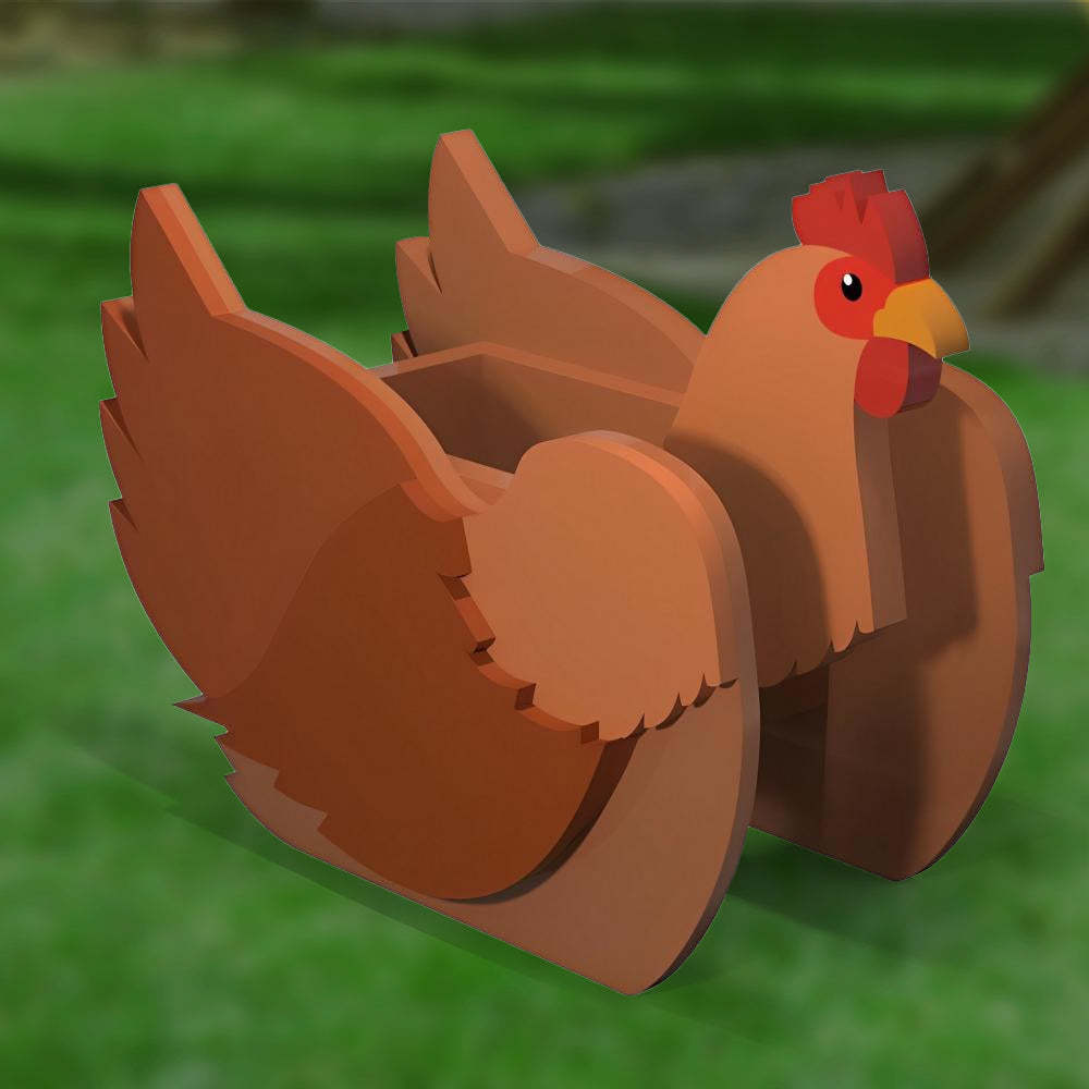 Rooster Planter-PLAWLTD