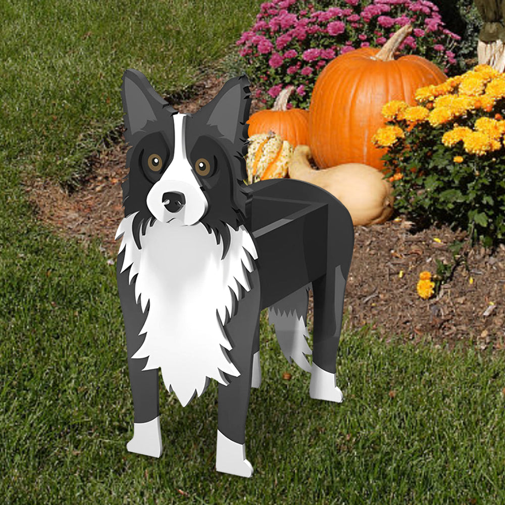 Border Collie Planter-PLAWLTD
