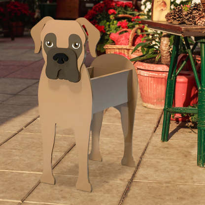 Boxer Dog Planter-PLAWLTD