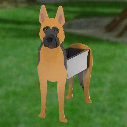 German Shepherd Planter-PLAWLTD