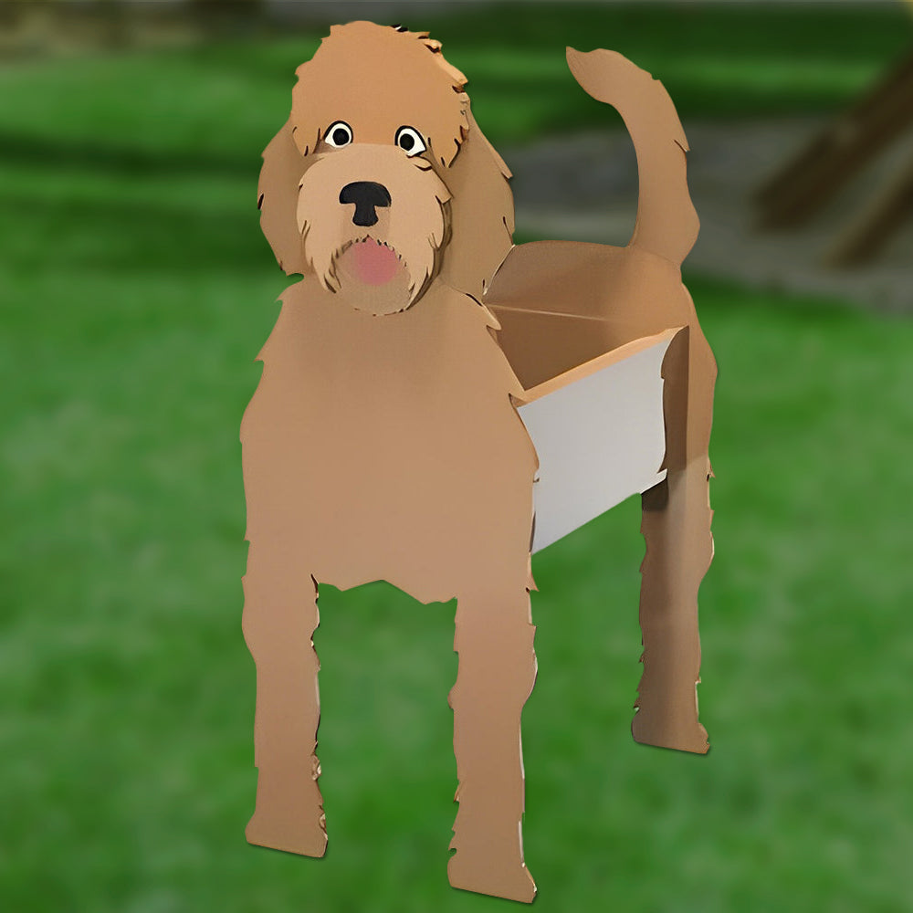 Golden Retriever Planter-PLAWLTD