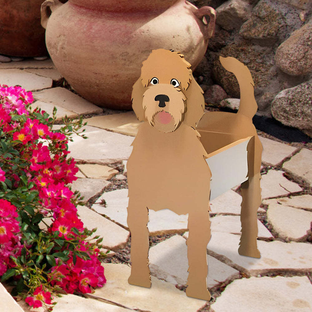 Golden Retriever Planter-PLAWLTD