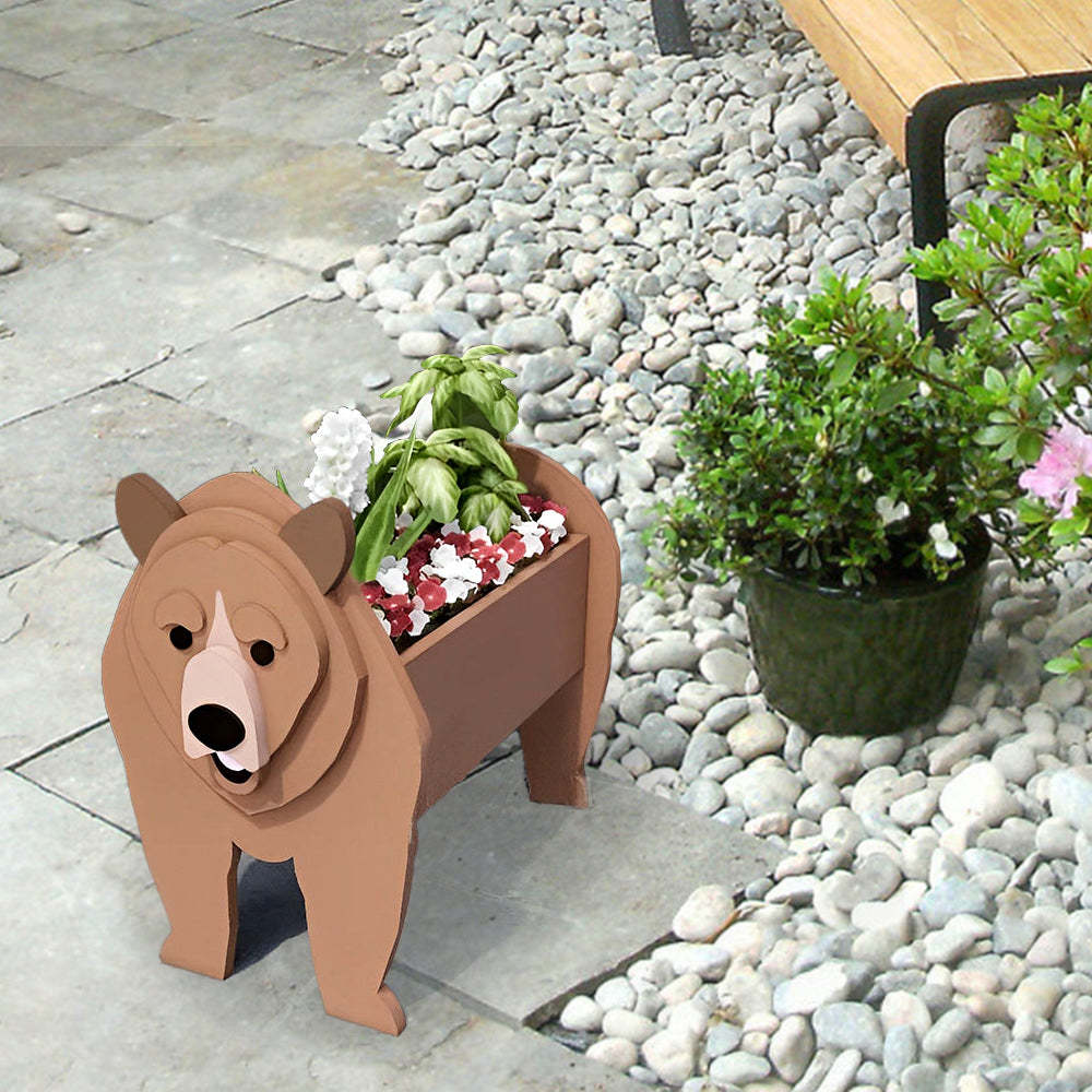 Brown Bear Planter-PLAWLTD
