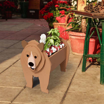 Brown Bear Planter-PLAWLTD