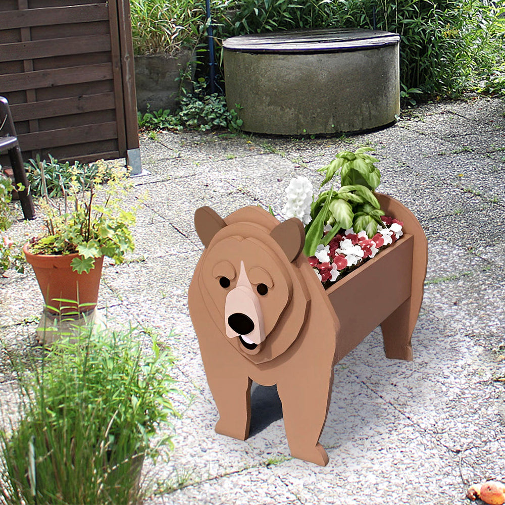 Brown Bear Planter-PLAWLTD