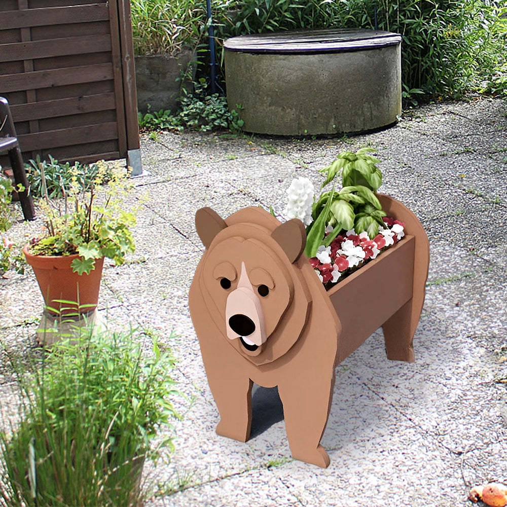Brown Bear Planter-PLAWLTD
