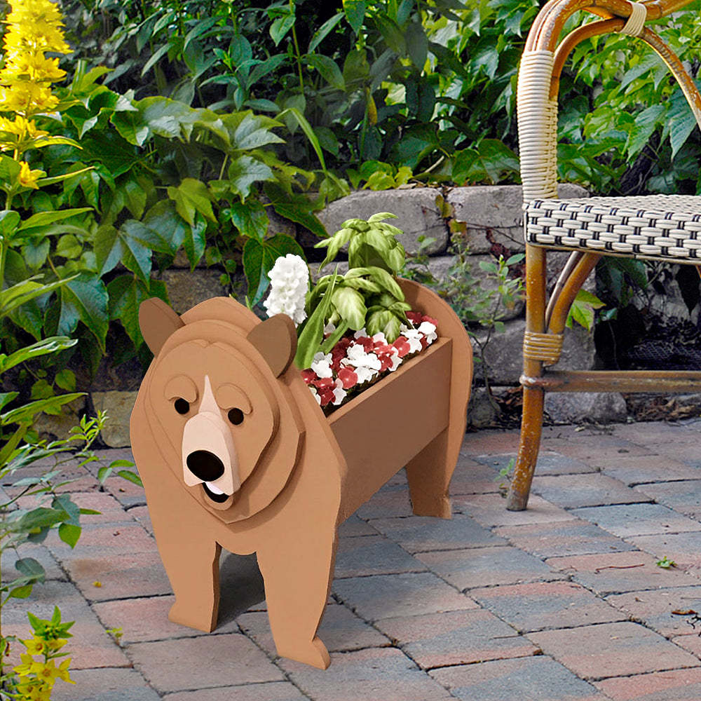 Brown Bear Planter-PLAWLTD