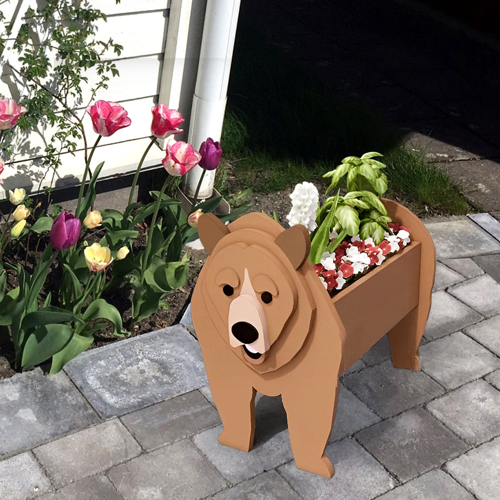 Brown Bear Planter-PLAWLTD
