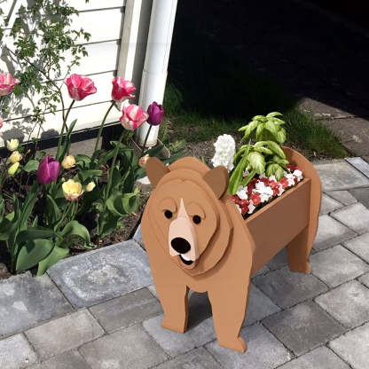 Brown Bear Planter-PLAWLTD