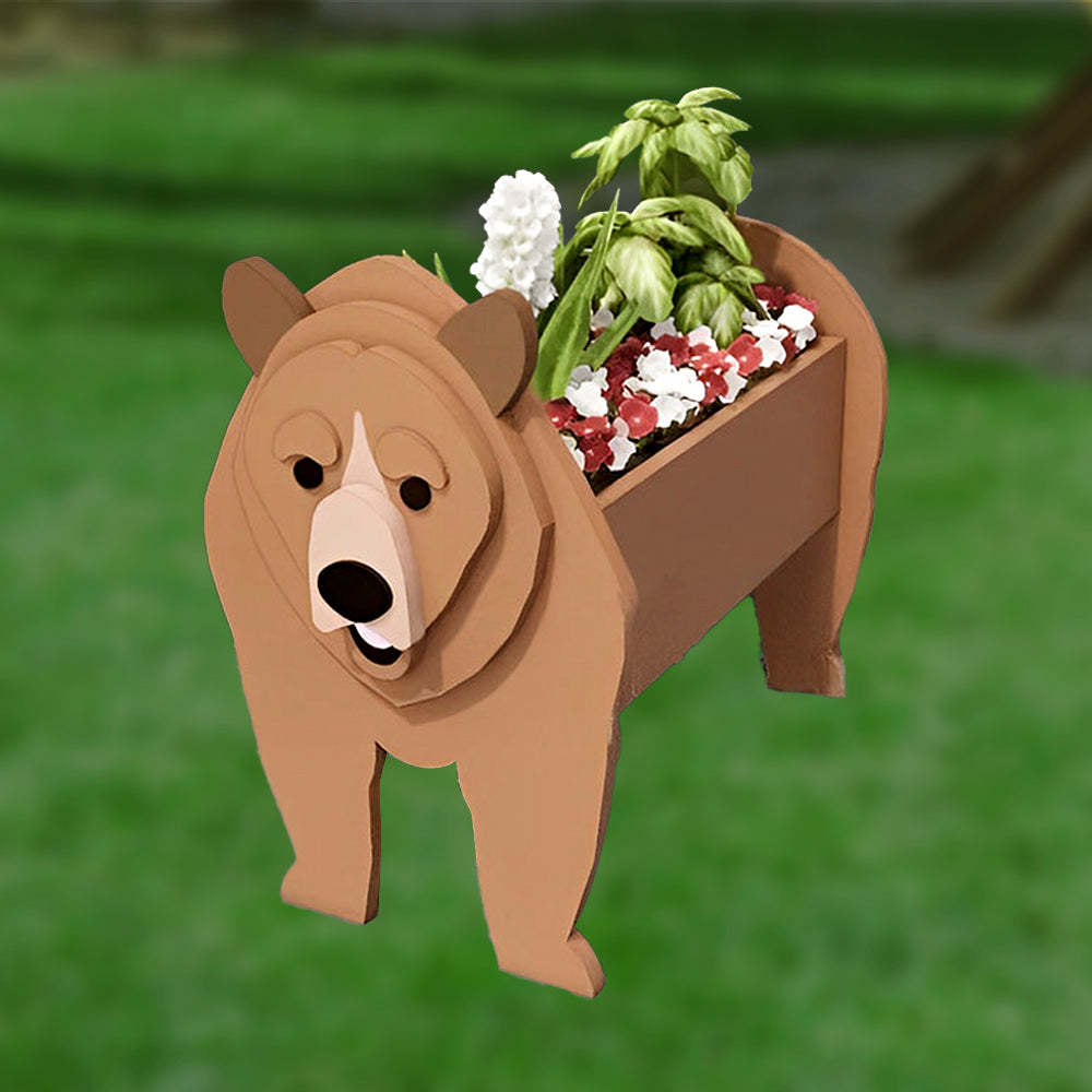 Brown Bear Planter-PLAWLTD