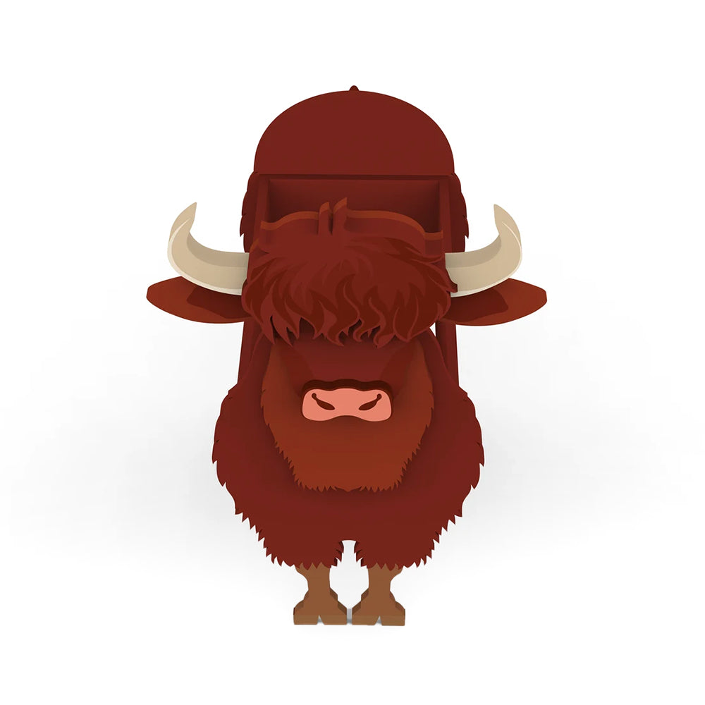 Highland Cow Planter-PLAWLTD