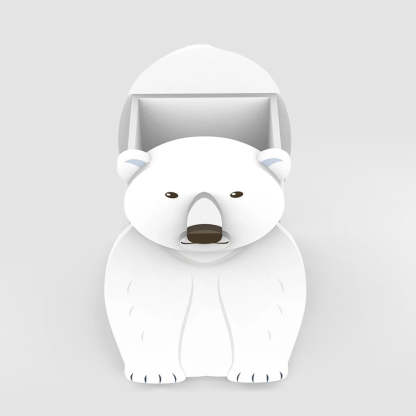 Polar Bear Planter-PLAWLTD