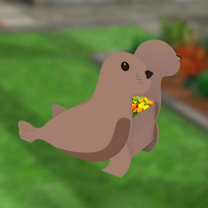 Seal Planter-PLAWLTD