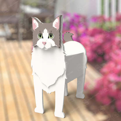 Ragdoll Cat Planter-PLAWLTD