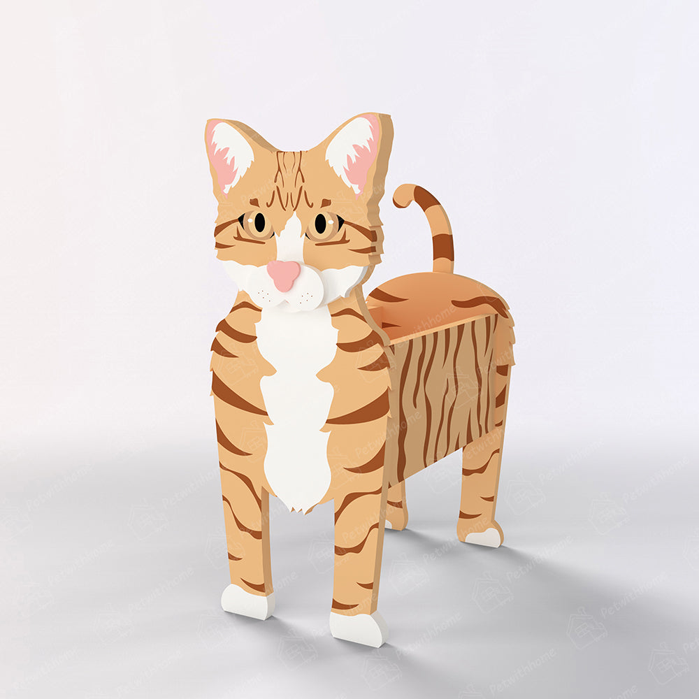 Ginger Cat Planter-PLAWLTD