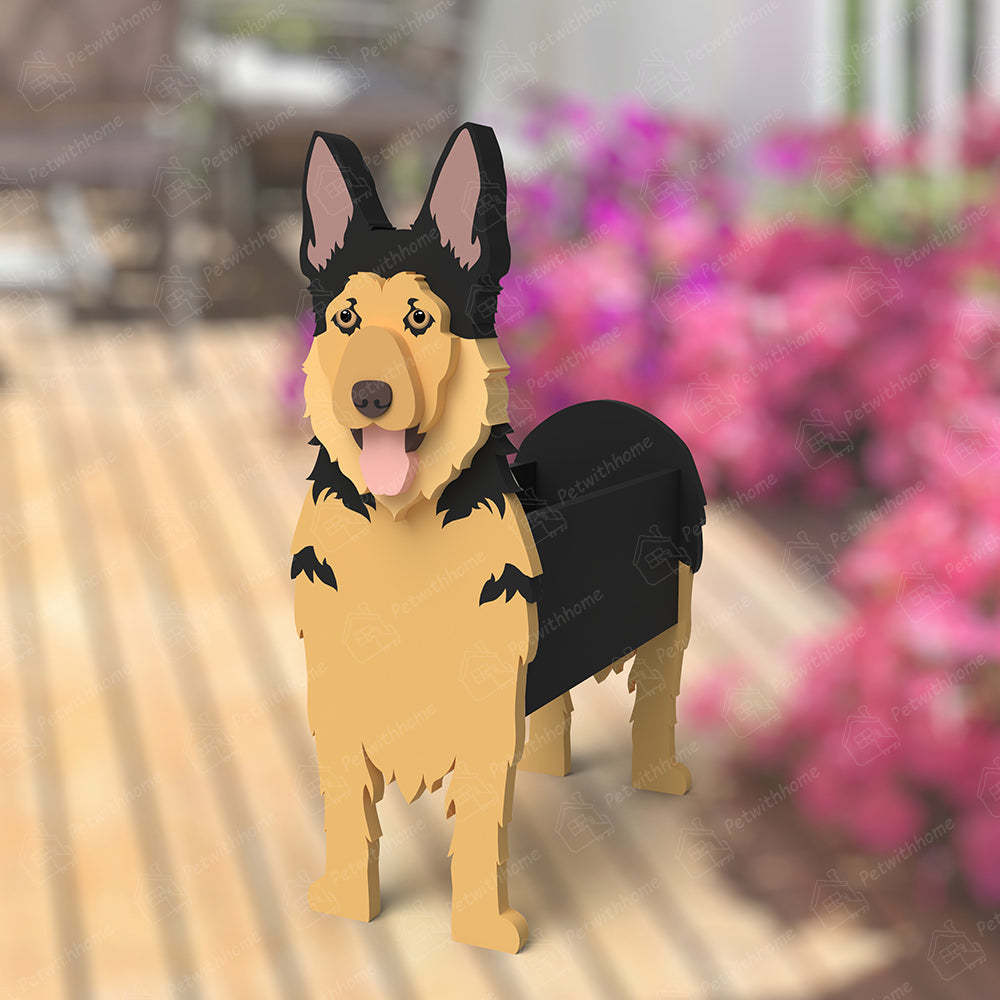 German Shepherd Planter-PLAWLTD
