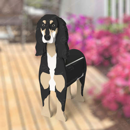 Saluki Dog Planter-PLAWLTD