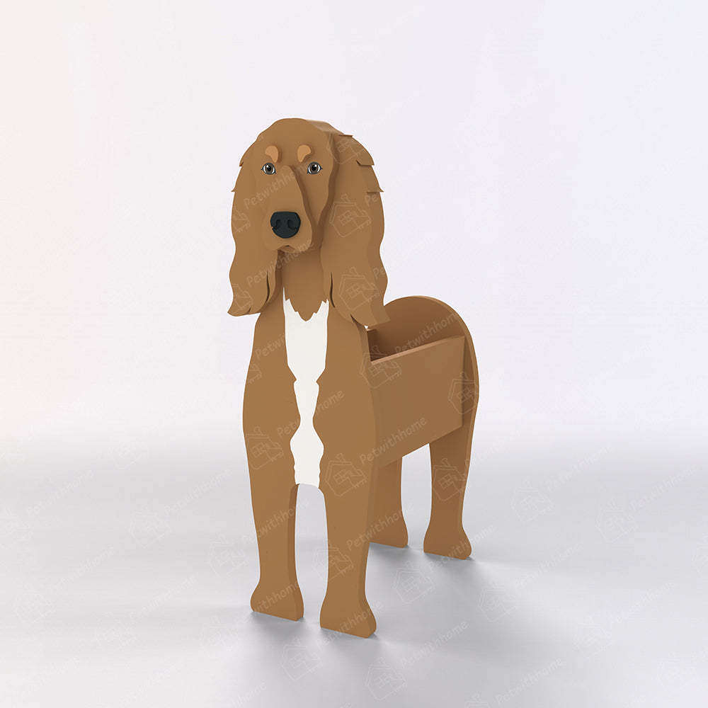 Saluki Dog Planter-PLAWLTD
